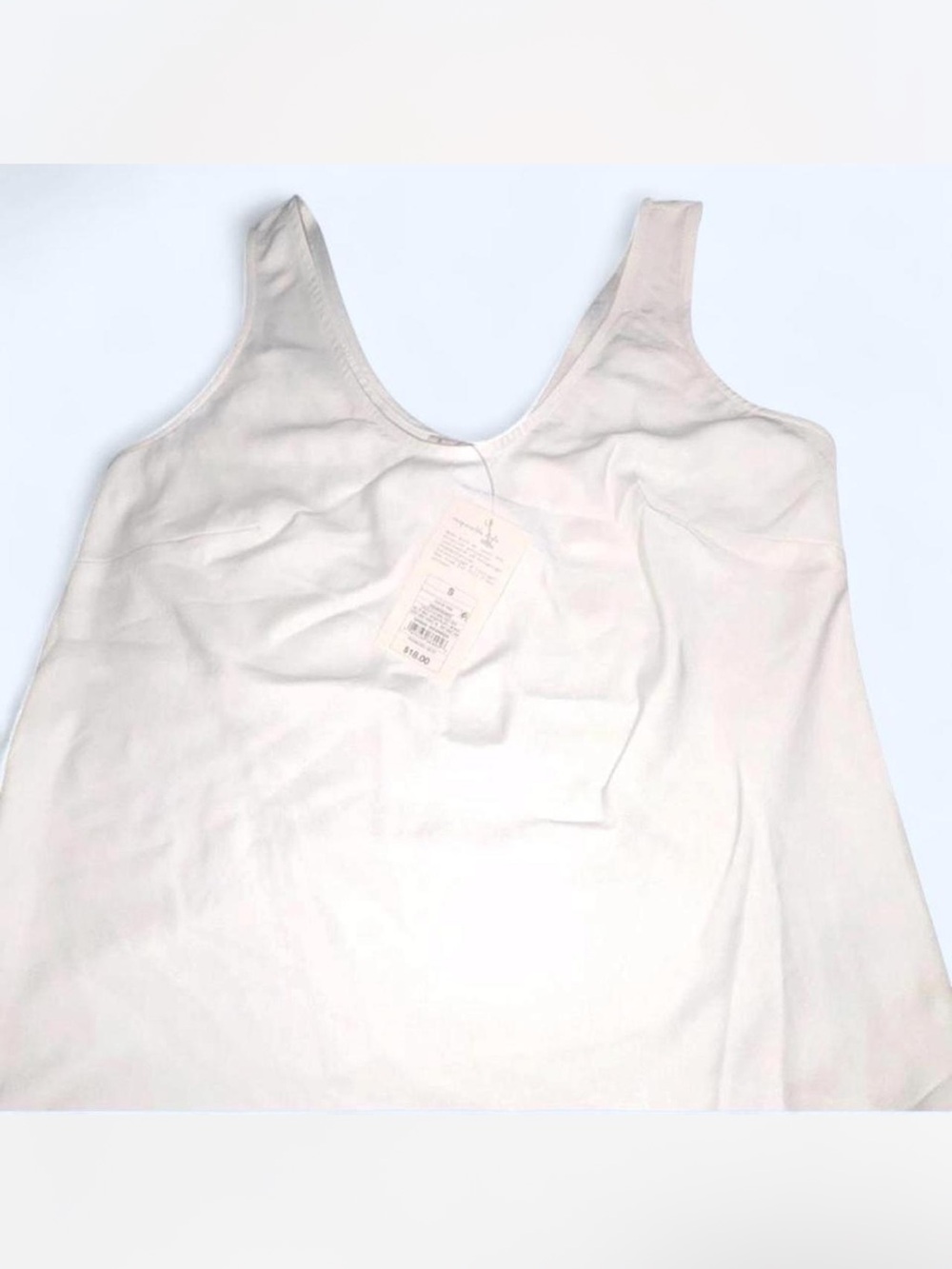 a new day White Scoop Neck Tank Top